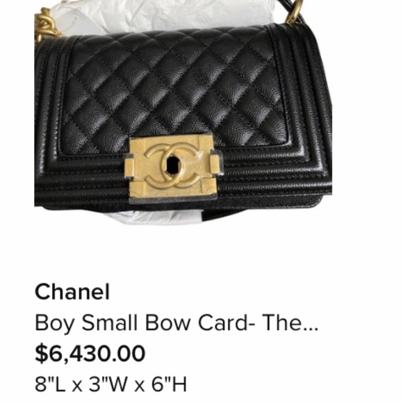 GONE🎉🎉💛💛Chanel small boy limited ed RARE 💛 - Picture 14 of 17